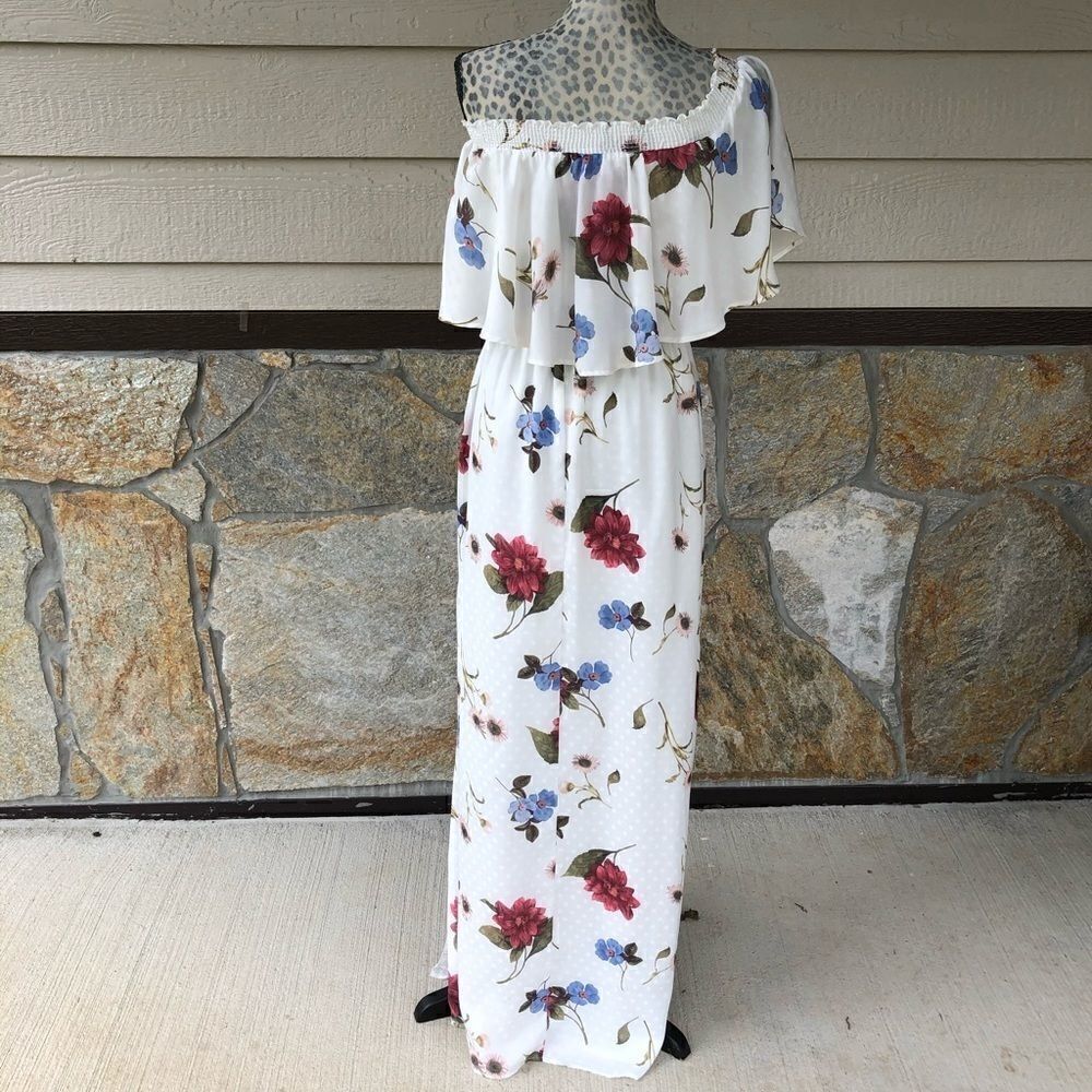 Show Me Your Mumu SMYM Hacienda Floral Maxi Dress Size Small - Picture 10 of 15